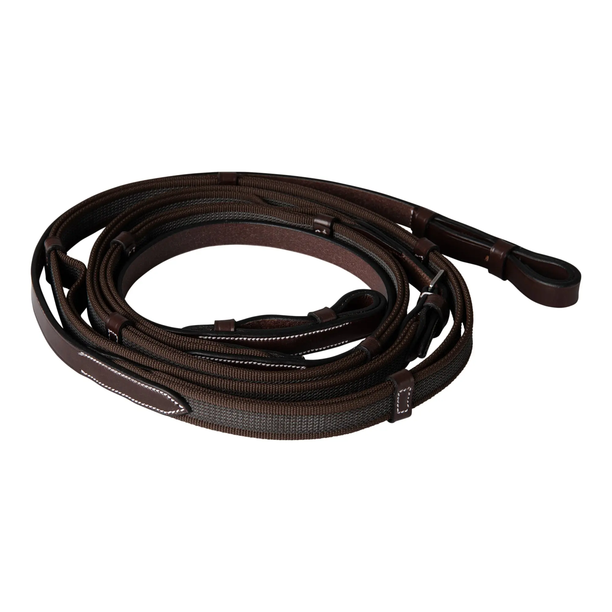 Huntley Equestrian Double Layer Web Grip Reins - Image 2