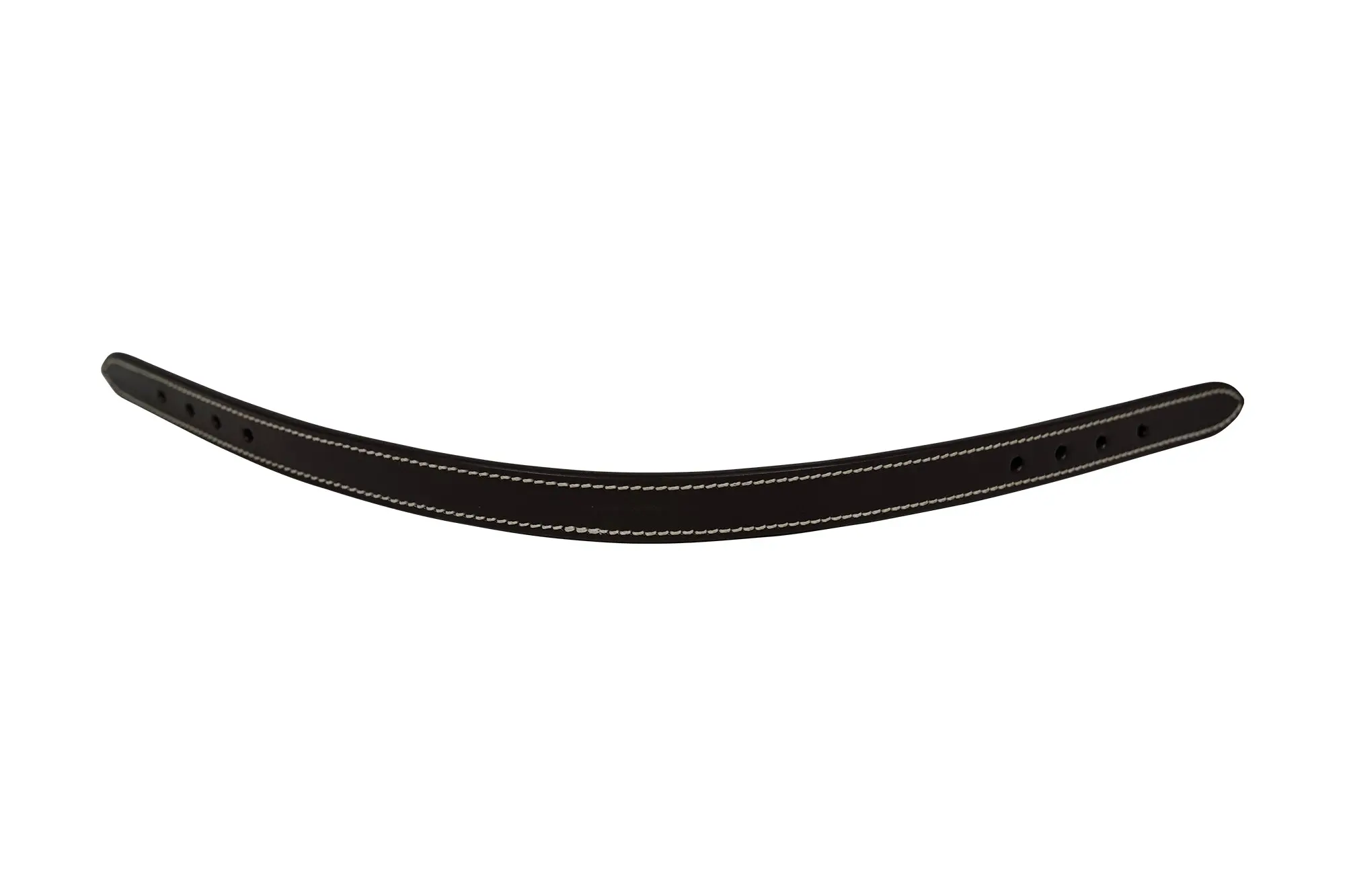 Huntley Equestrian Triple Stitched Leather Halter Replacement Crown Piece