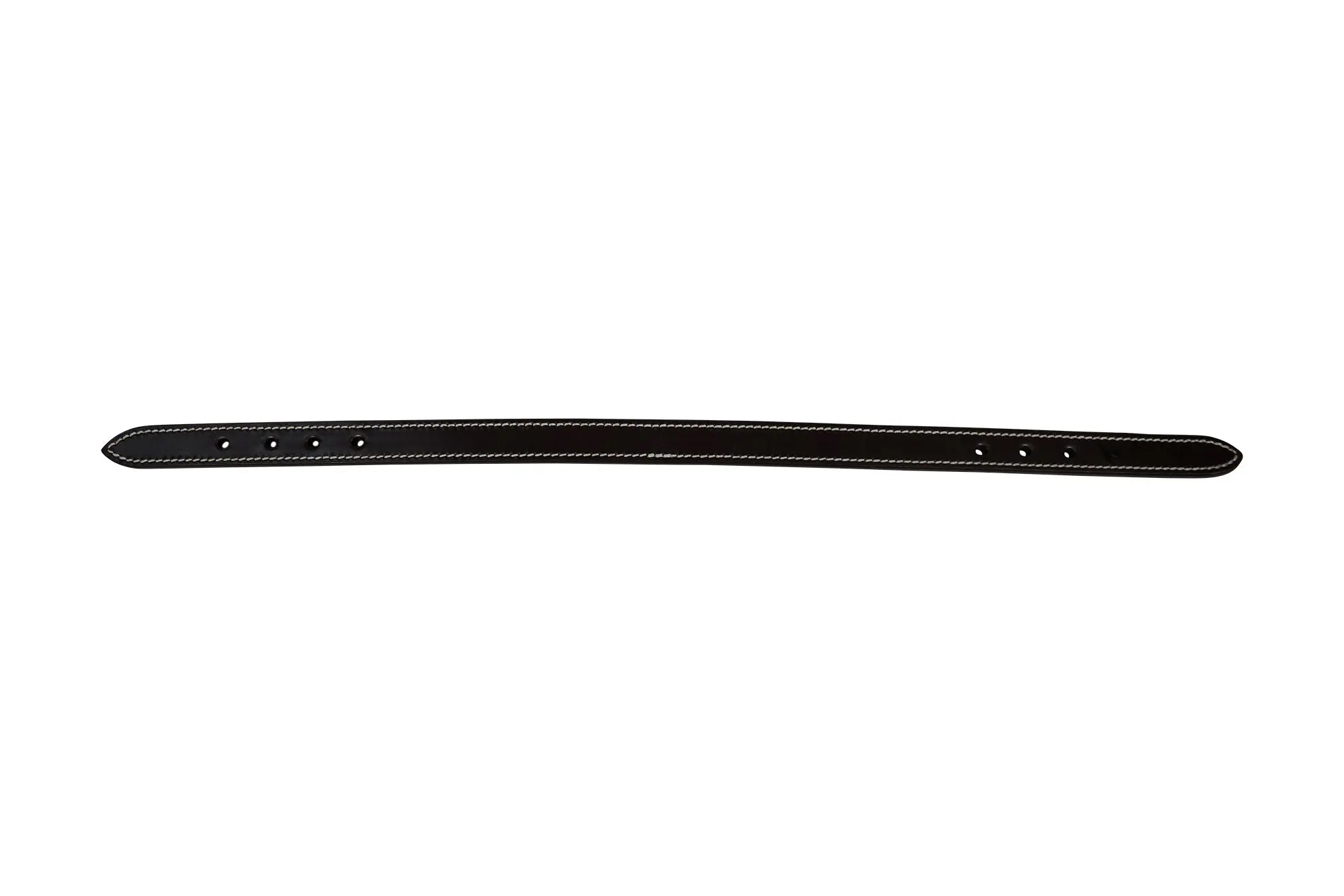 Huntley Equestrian Triple Stitched Leather Halter Replacement Crown Piece - Image 2